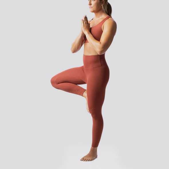 Born Primitive - Your Go to legging 2.0 Brick Red