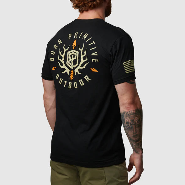 Born Primitive - Outdoor Emblem Tee (Black)