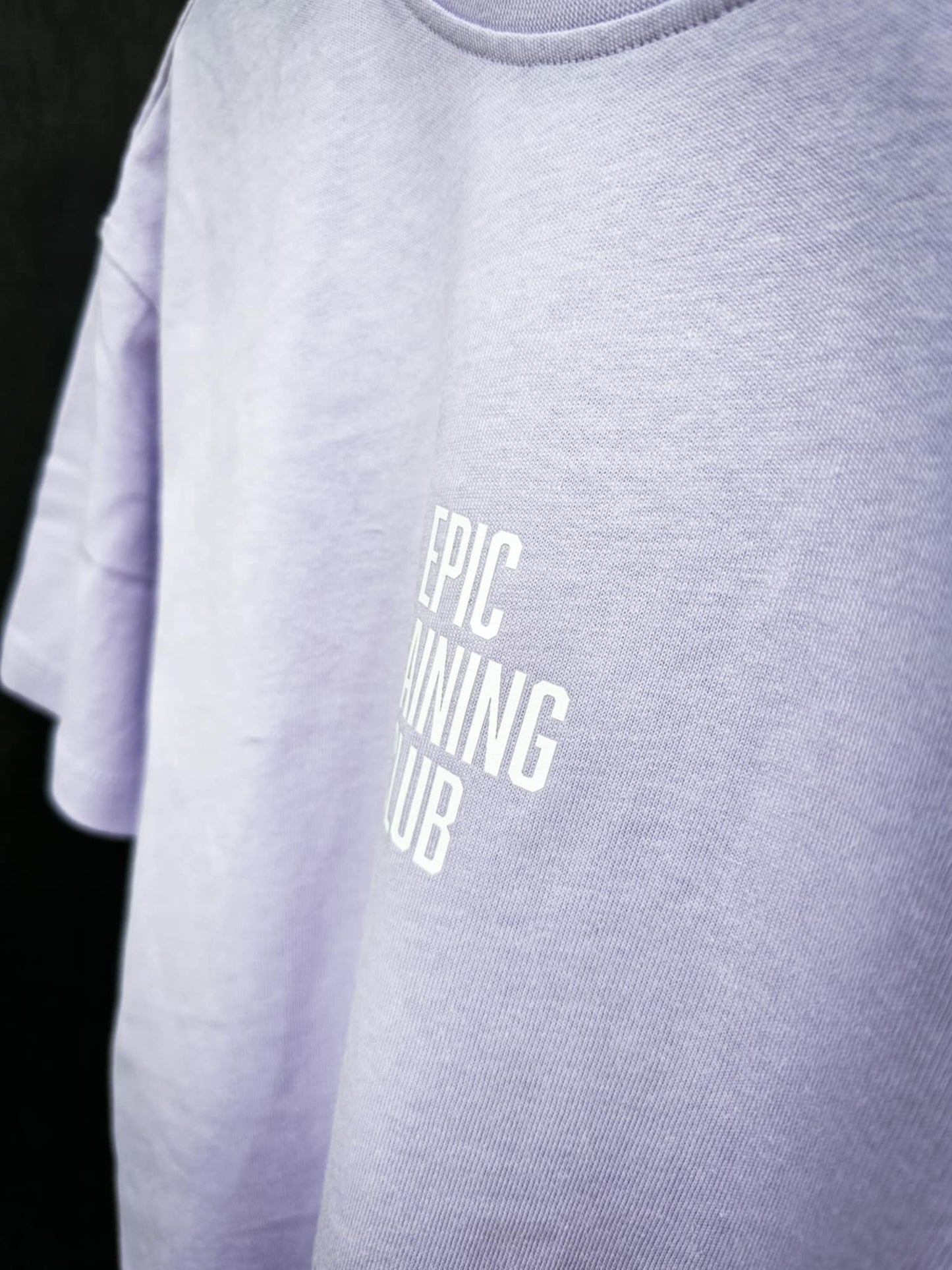 Epic Training Club - Heavy Oversize Tee (Lilac)