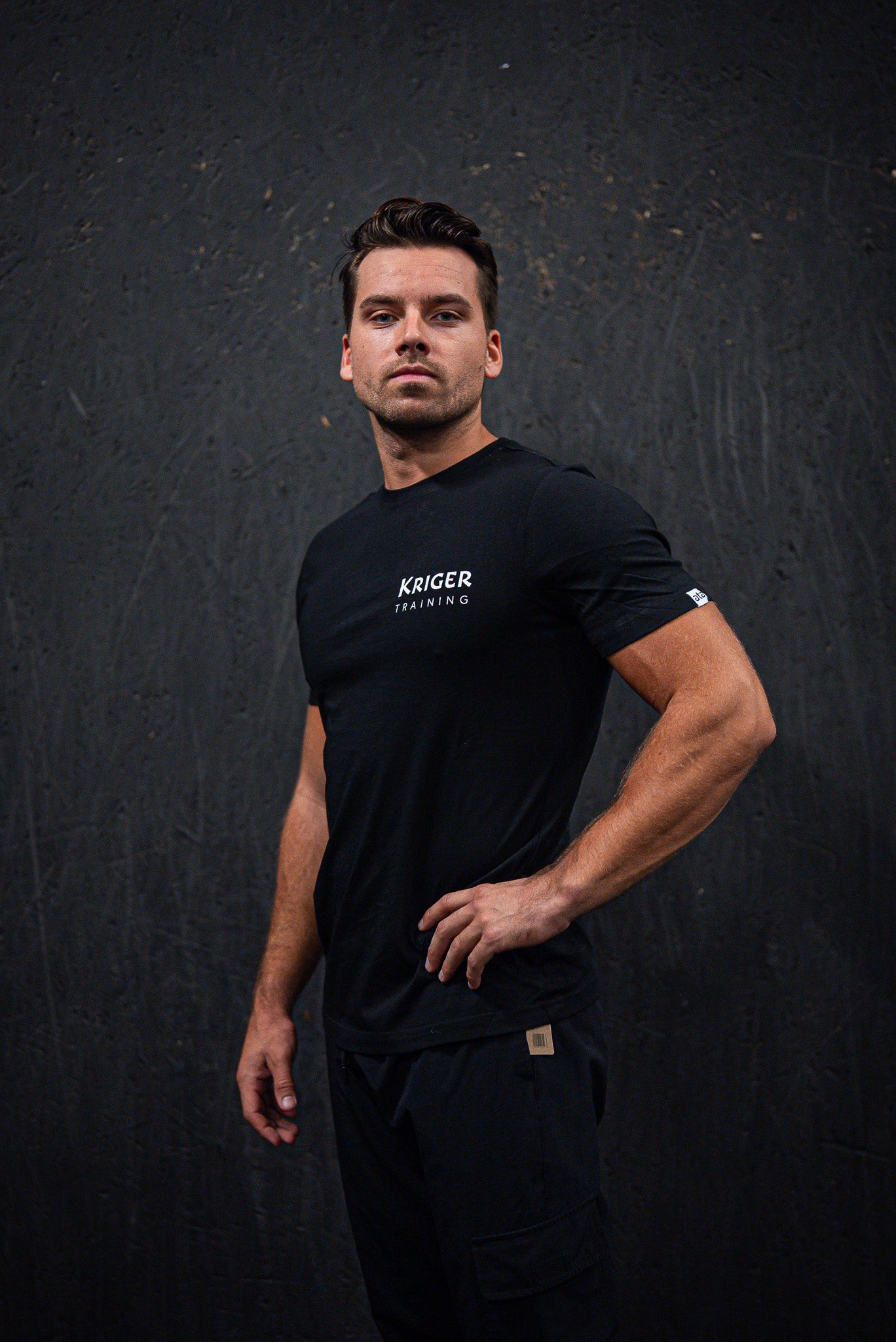 Kriger Mens Tee (Black)