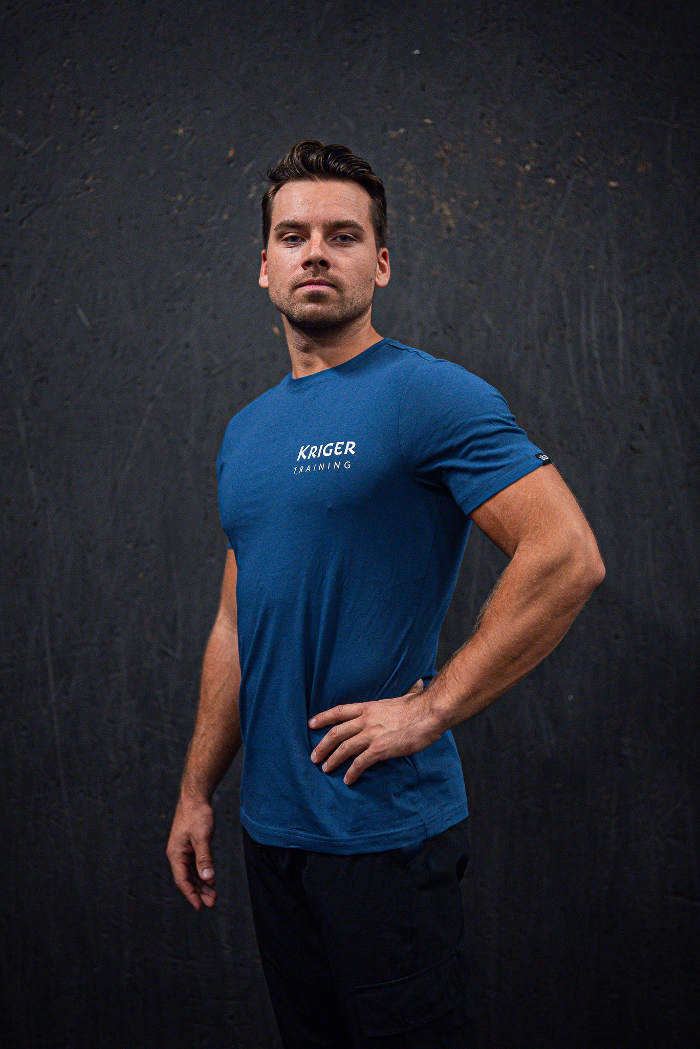 Kriger Mens Tee (Blue)