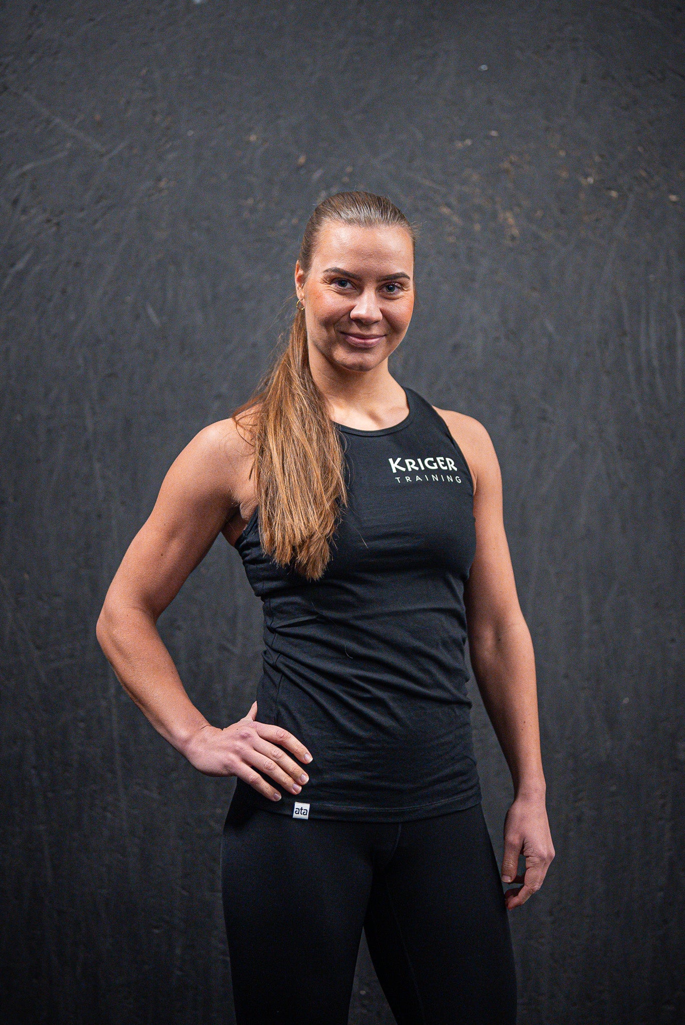 Kriger Womans Tank Top (Black)