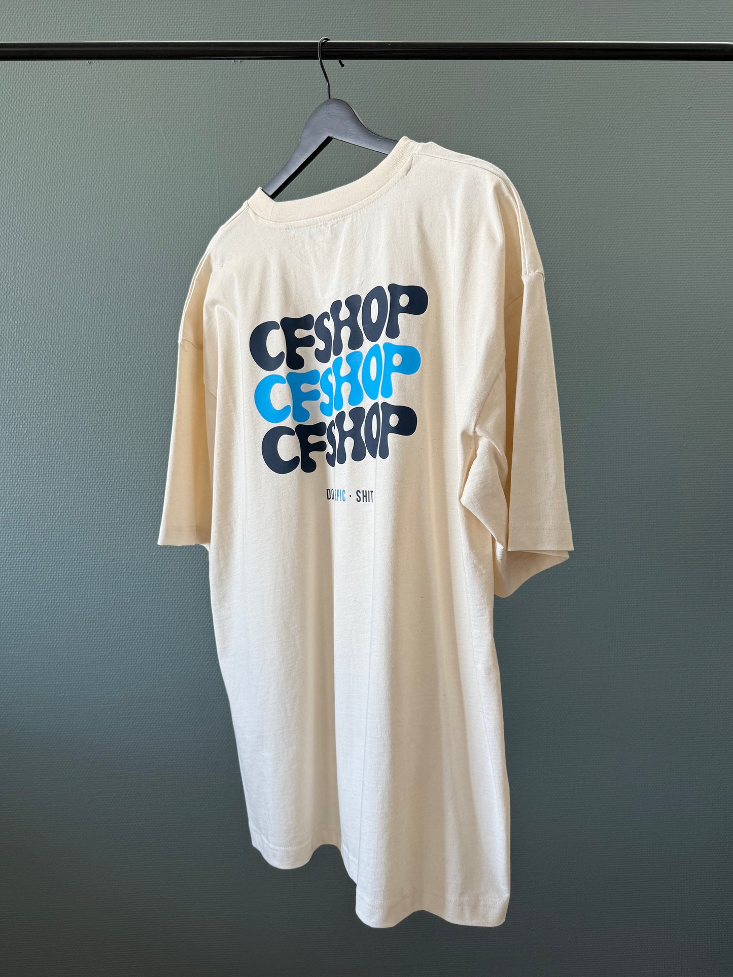 Oversize Heavy Trio Tee (Natural)