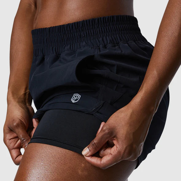 Born Primitive - Swift Run Short (Black)