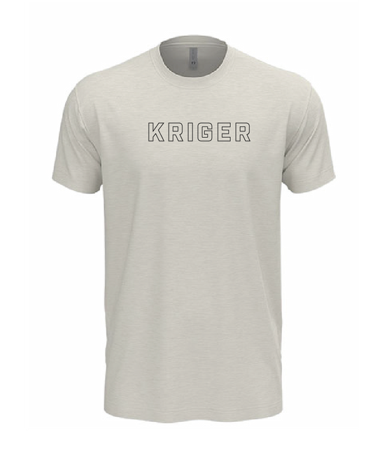 Kriger Training - Outline Quote Tee (Sand)