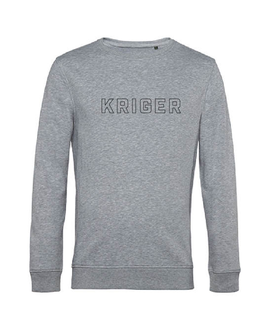Kriger Training Outline Quote Sweatshirt (Heather Grey)