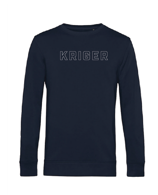 Kriger Training Outline Quote Sweatshirt  (Navy)