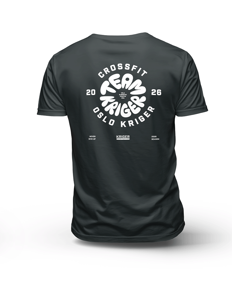 Team CrossFit Oslo Kriger 2026 Supporter Tee