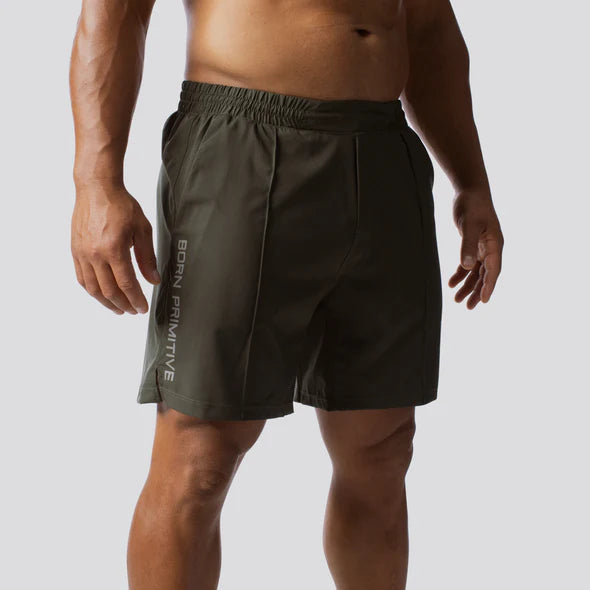 Born Primitive - Training Shorts (Tactical Green)