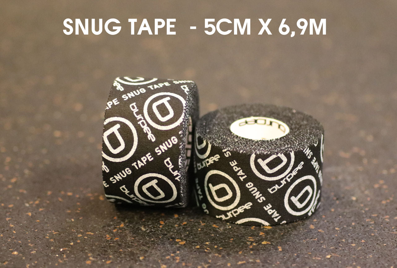 Burpee Snug Tape - Sticky Black 3,8cm x 9,14 m