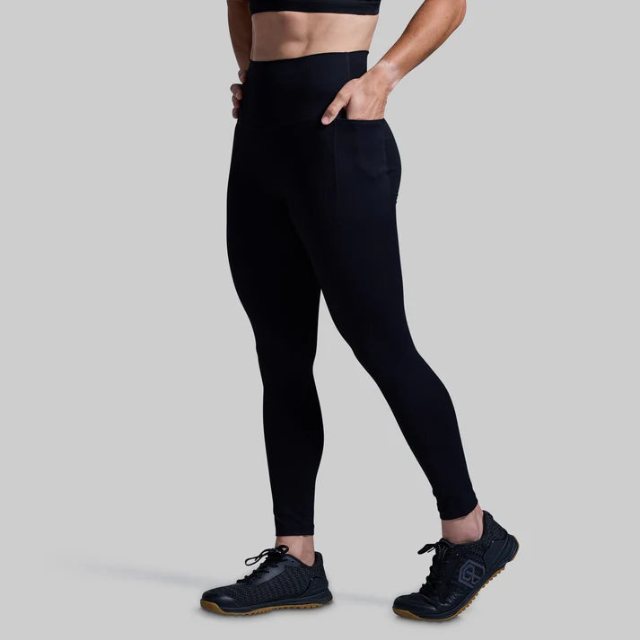 Born Primitive - Your Go To 7/8 Legging 2.0 Black w pockets