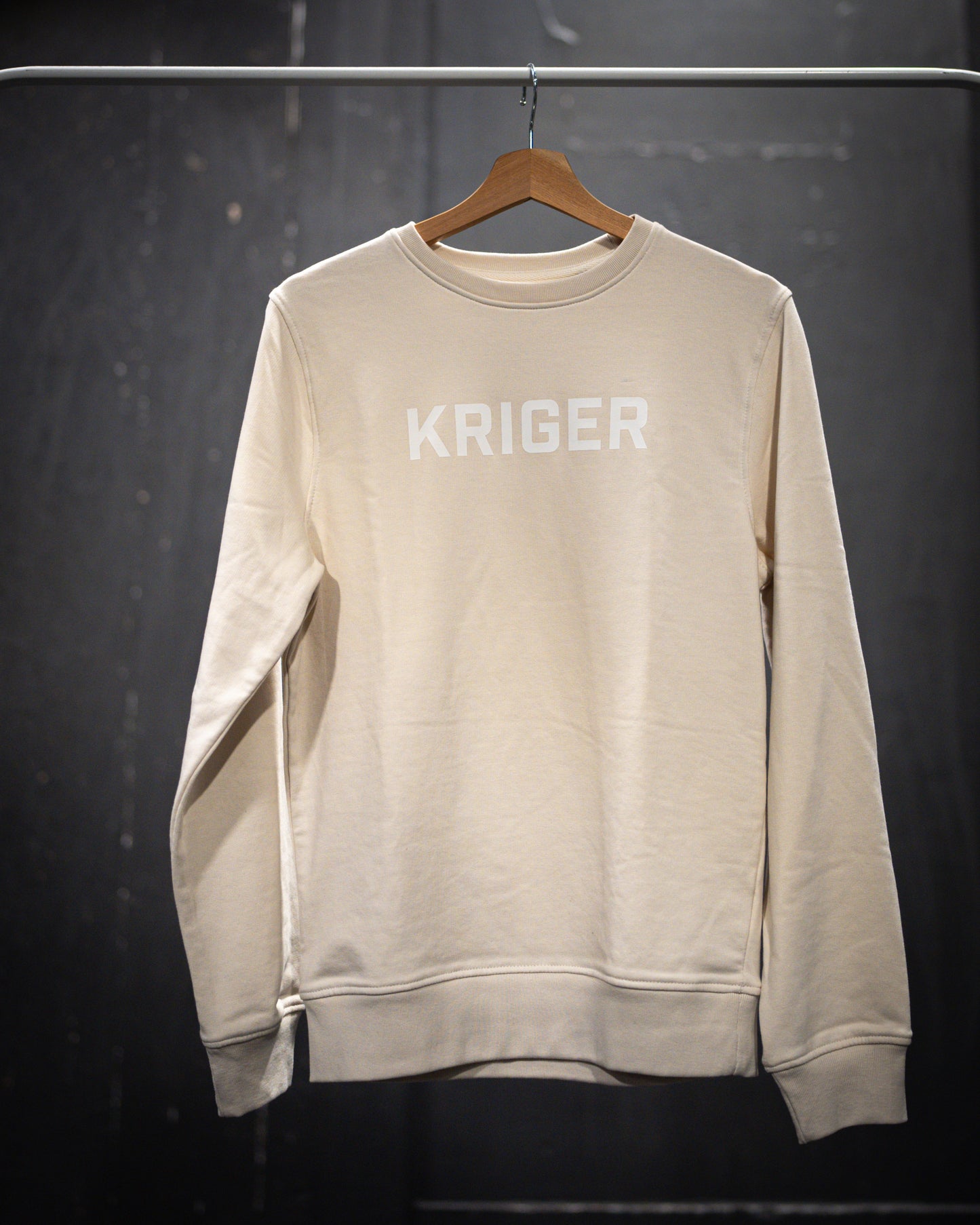 Kriger Training Crew Sweatshirt (Offwhite)