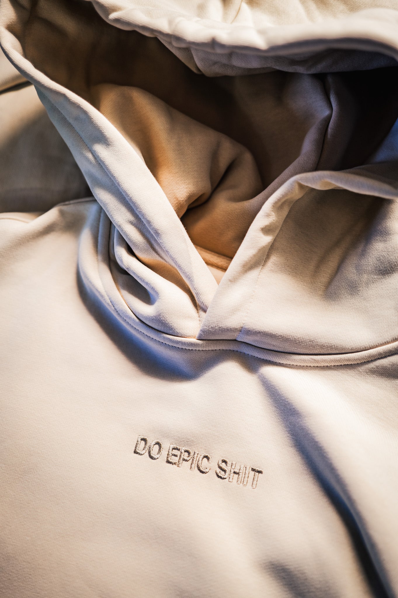 DO EPIC SHIT - Heavy Oversize Hoody 2.0 (Sand)