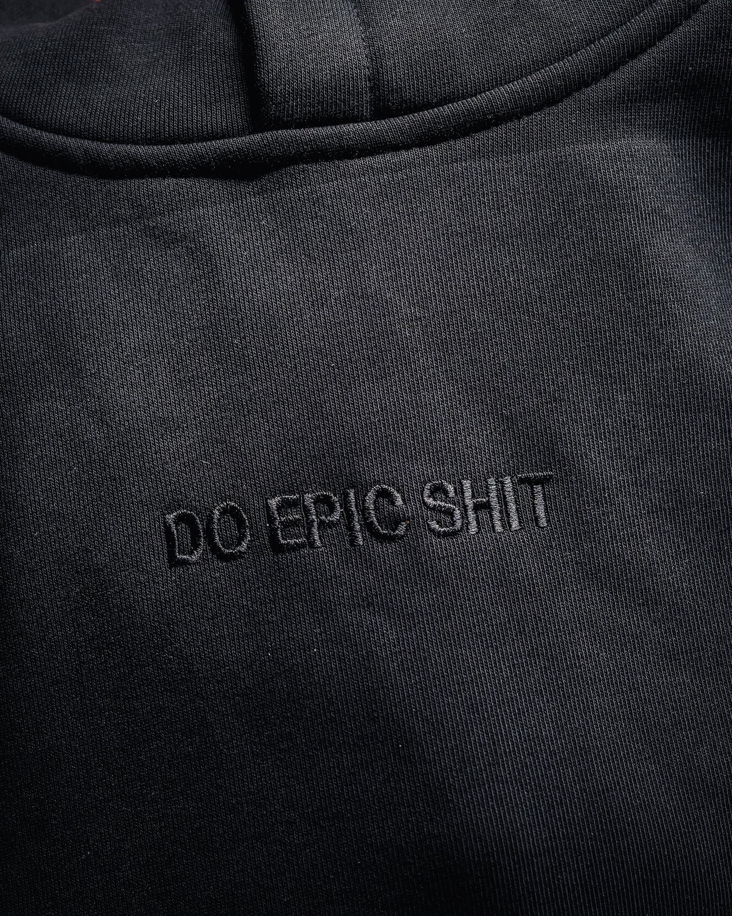 DO EPIC SHIT - Heavy Oversize Hoody 2.0 (Black)