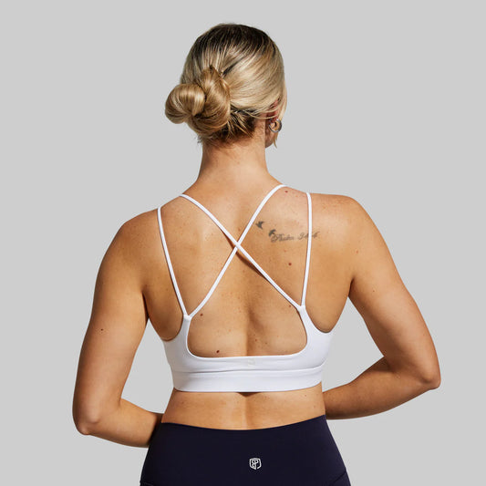 Born Primitive - Exhale Sports Bra (White)