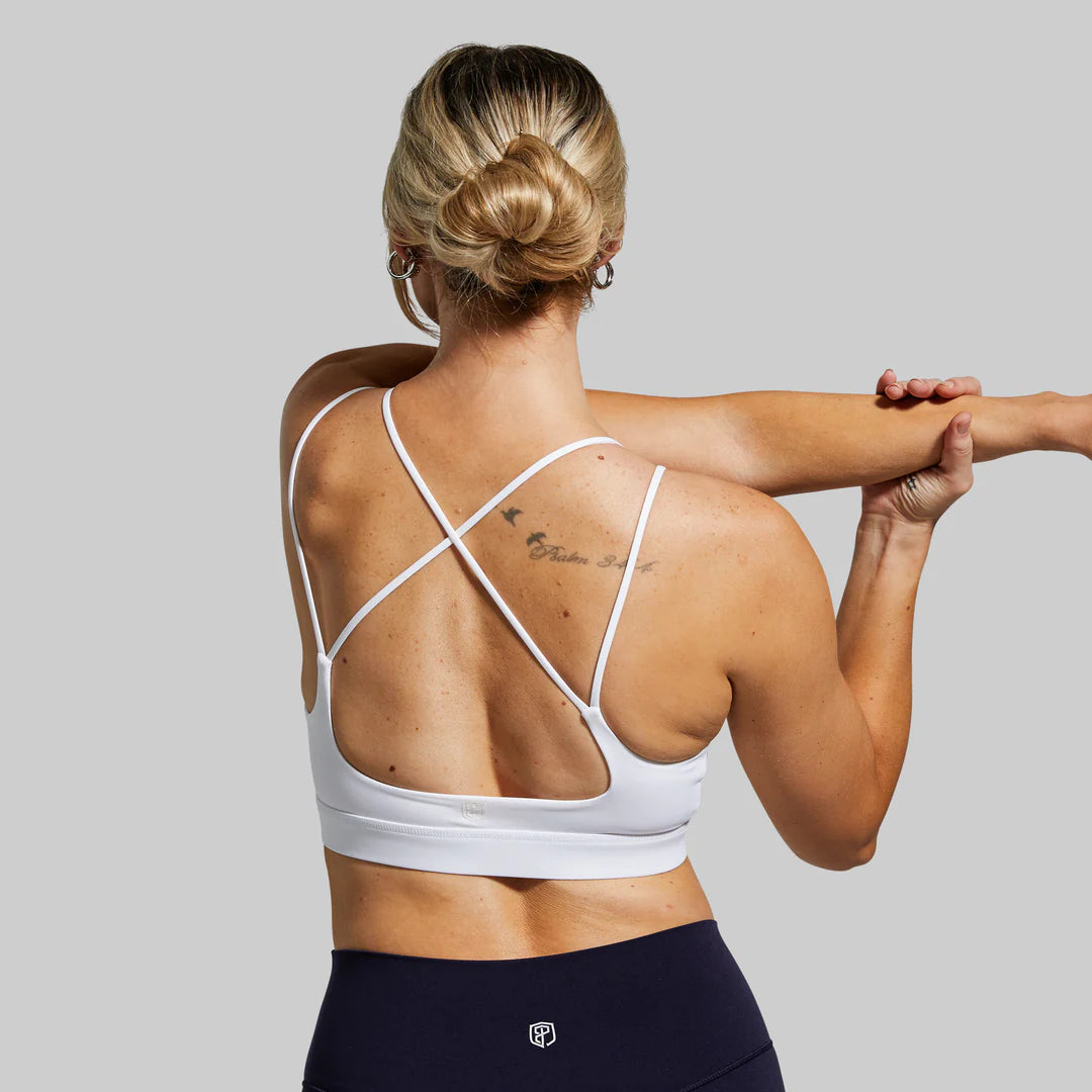 Born Primitive - Exhale Sports Bra (White)