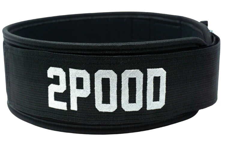 2POOD Weightlifting Belt - We Don’t Quit (HSTL Made) 4"