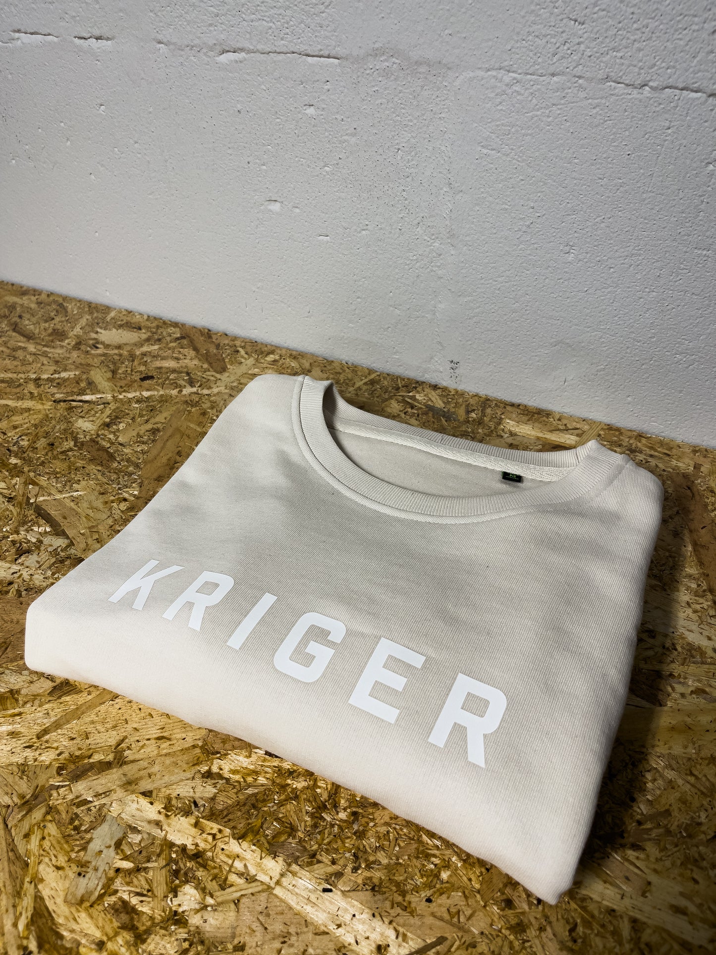 Kriger Training Crew Sweatshirt (Offwhite)