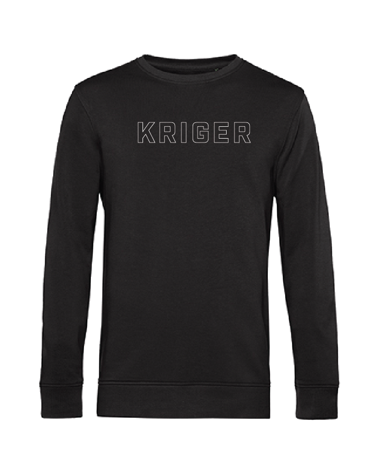 Kriger Training Outline Quote Sweatshirt (Black)