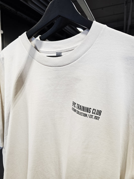Epic Training Club - Unisex Oversize Heavyweight Tee Bone