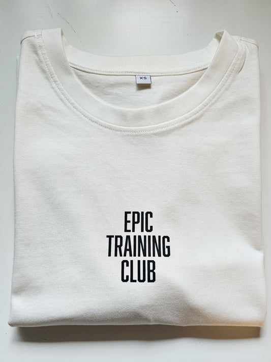 Epic Training Club - Heavy Oversize Tee (pale sand)